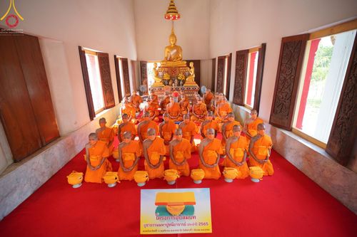 ภาพ No.67280:พิธีอุปสมบทวัดอัมพวัน อ.บ้านนา จ.นครนายก รับบุญจัดงานโดย สำนักสาธารณูปการ เมื่อวันที่ 9 ธันวาคม พ.ศ. 2565