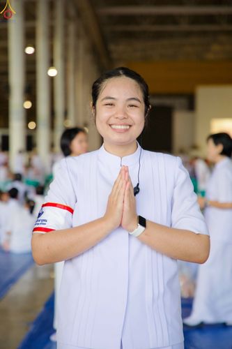 ภาพ No.345309:วันพฤหัสบดีที่ 27 สิงหาคม พ.ศ.2569 พิธีตักบาตรในวันธรรมชัย ณ สภาธรรมกายสากล วัดพระธรรมกาย ปทุมธานี