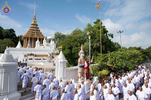 ภาพ No.349517:วันอังคารที่ 15 กันยายน พ.ศ.2569  พิธีขอขมา รับบาตร ผ้าไตร และบรรพชา "โครงการบรรพชาและพัฒนาศีลธรรม นักเรียนนายสิบตำรวจรุ่นที่ 16“ ศูนย์ฝึกอบรมตำรวจภูธร ภาค 1 ณ วัดพระพุทธบาท ราชวรมหาวิหาร  จ.สระบุรี