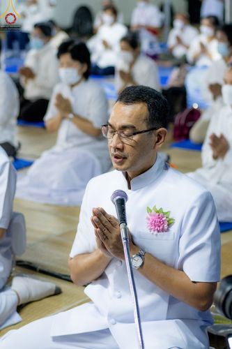 ภาพ No.69968:พิธีถวายภัตตาหารเป็นสังฆทาน แด่คณะพระธรรมยาตราฯ ในโครงการธรรมยาตราฯ ปีที่ 11 ณ อนุสรณ์สถานมหาวิหารพระมงคลเทพมุนี อ.สองพี่น้อง จ.สุพรรณบุรี วันที่ 10 มกราคม พ.ศ. 2566