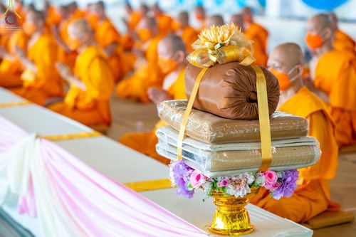 ภาพ No.66409:พิธีถวายอุปกรณ์เครื่องกันหนาว แด่คณะพระภิกษุ สามเณร วัดพระธรรมกาย วันเสาร์ที่ 10 ธันวาคม พ.ศ. 2565 ณ สภาธรรมกายสากล วัดพระธรรมกาย จ.ปทุมธานี