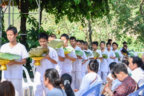 ภาพ No.317379:วันพุธที่ 1 เมษายน พ.ศ. 2569 พิธีตัดปอยผมยุวธรรมทายาท โครงการบรรพชาสามเณรฟื้นฟูพระพุทธศาสนา (ภาคฤดูร้อน) ปิดเทอมเติมธรรม ณ ศูนย์ปฏิบัติธรรมบุญประสาน จ.สระบุรี