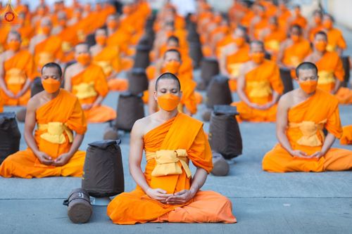 ภาพ No.73158:พุทธบุตรธรรมยาตรา ปฏิบัติธรรมและบันทึกภาพประวัติศาสตร์ ในโครงการธรรมยาตรากตัญญูบูชา มหาปูชนียาจารย์ พระมงคลเทพมุนี(สด จนฺทสโร) พระผู้ปราบมาร อนุสรณ์สถาน 7 แห่ง ปีที่ 11 ณ วัดโบสถ์ (บน) ต.บางคูเวียง อ.บางกรวย จ.นนทบุรี วันที่ 19 มกราคม พ.ศ. 2566