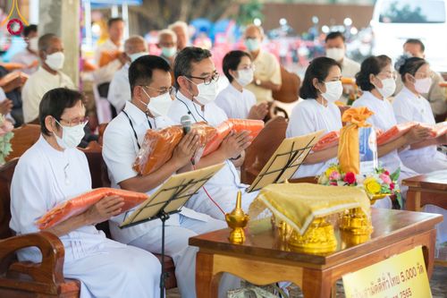 พิธีทอดกฐินสามัคคีทั่วไทย 5,000 วัด โดยคณะศิษยานุศิษย์วัดพระธรรมกาย น้อมบูชาธรรม 78 ปี หลวงพ่อธัมมชโย วันจันทร์ ที่ 7 พฤศจิกายน พ.ศ. 2565 ณ วัดโคกขาม ต.โบสถ์ อ.พิมาย จ.นครราชสีมา