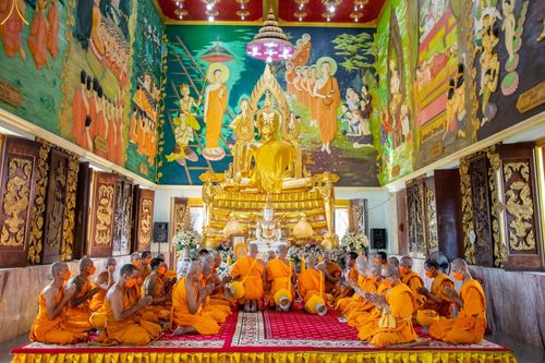 ภาพ No.65904:พิธีอุปสมบทวัดแค อ.พระสมุทรเจดีย์ จ.สมุทรปราการ รับบุญจัดงานโดยสำนักพัฒนาเยาวชนโลก ในโครงการอุปสมบทบูชาธรรม มหาปูชนียาจารย์ประจำปี 2565 เมื่อวันที่ 7 ธันวาคม พ.ศ. 2565