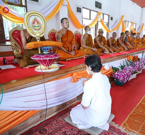 ภาพ No.63826:พิธีทอดกฐินสามัคคีทั่วไทย 5,000 วัด โดยคณะศิษยานุศิษย์วัดพระธรรมกาย น้อมบูชาธรรม 78 ปี หลวงพ่อธัมมชโย วันที่ 5 พฤศจิกายน พ.ศ. 2565 วัดเวฬุวันคิรีวงค์ อ.ด่านช้าง จ.สุพรรณบุรี