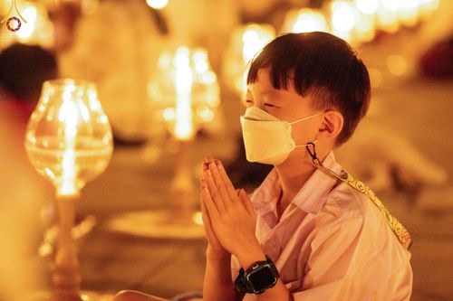 ภาพ No.75339:พิธีจุดประทีปถวายเป็นพุทธบูชา และบูชาธรรมมหาปูชนียาจารย์ ในโครงการธรรมยาตรากตัญญูบูชา มหาปูชนียาจารย์ พระมงคลเทพมุนี(สด จนฺทสโร) พระผู้ปราบมาร ปีที่ 11 ณ อนุสรณ์สถานลำดับที่ 7 สถานที่ขยายวิชชาธรรมกาย วัดพระธรรมกาย จ.ปทุมธานี วันที่ 31 มกราคม พ.ศ. 2566