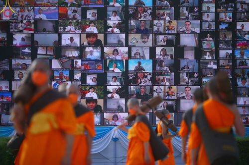 ภาพ No.41521:ประมวลภาพธรรมยาตรา ปีที่ 10  ประจำวันที่ 2 มกราคม พ.ศ. 2565 ชุดที่ 2