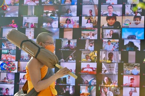 ภาพ No.41658:ประมวลภาพธรรมยาตรา ปีที่ 10  ประจำวันที่ 2 มกราคม พ.ศ. 2565 ชุดที่ 2