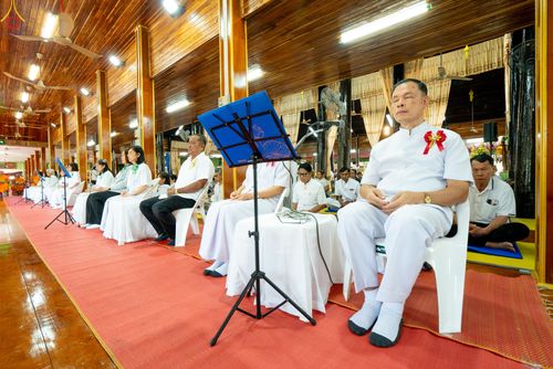 ภาพ No.293261:วันที่ 12 มกราคม พ.ศ. 2569 พิธีทอดผ้าป่าทำนุบำรุงศาสนสถาน ณ วัดคู้สลอดวุฒิโสภณ อ.ลาดบัวหลวง จ.พระนครศรีอยุธยา ในโครงการธรรมยาตรา กตัญญูบูชา มหาปูชนียาจารย์ พระมงคลเทพมุนี(สด จนฺทสโร) พระผู้ปราบมาร อนุสรณ์สถาน 7 แห่ง ปีที่ 14