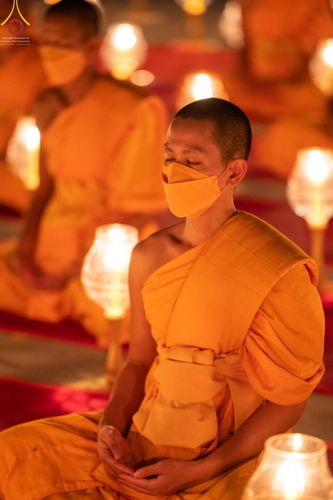 ภาพ No.75288:พิธีจุดประทีปถวายเป็นพุทธบูชา และบูชาธรรมมหาปูชนียาจารย์ ในโครงการธรรมยาตรากตัญญูบูชา มหาปูชนียาจารย์ พระมงคลเทพมุนี(สด จนฺทสโร) พระผู้ปราบมาร ปีที่ 11 ณ อนุสรณ์สถานลำดับที่ 7 สถานที่ขยายวิชชาธรรมกาย วัดพระธรรมกาย จ.ปทุมธานี วันที่ 31 มกราคม พ.ศ. 2566