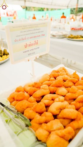 ภาพ No.70423:พิธีถวายภัตตาหารเป็นสังฆทาน แด่คณะพระธรรมยาตราฯ ในโครงการธรรมยาตราฯ ปีที่ 11 ณ อนุสรณ์สถานคลองบางนางแท่น อ.สามพราน จ.นครปฐม วันที่ 12 มกราคม พ.ศ. 2566