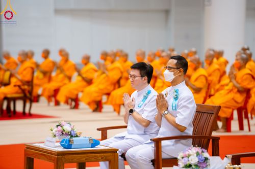 ภาพ No.90688:พิธีบำเพ็ญกุศลสวดพระอภิธรรม อุบาสกถาวร พรหมถาวร (อุบาสกผู้ปั้นพระ) วันอาทิตย์ที่ 15 ตุลาคม พ.ศ. 2566 ณ ห้องแก้วสารพัดนึก 1 สภาธรรมกายสากล วัดพระธรรมกาย จ.ปทุมธานี