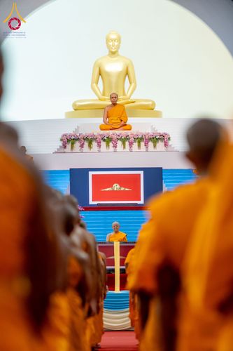 ภาพ No.308723:วันที่ 1 กุมภาพันธ์ พ.ศ. 2569 พิธีรับประกาศนียบัตร และพระของขวัญพระธรรมยาตรา ณ สภาธรรมกายสากล วัดพระธรรมกาย จ.ปทุมธานี