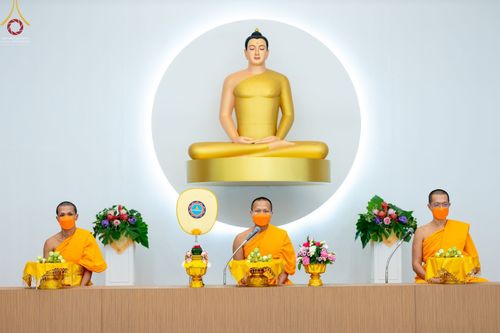 ภาพ No.65622:พิธีปลงผม และพิธีขอขมามอบผ้าไตร นาคธรรมทายาท ในโครงการอุปสมบทบูชาธรรม มหาปูชนียาจารย์ประจำปี 2565 ณ ศูนย์ปฏิบัติธรรมภาคใต้ บางกล่ำ จ.สงขลา วันที่ 19 พฤศจิกายน พ.ศ. 2565