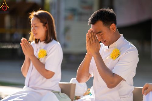 ภาพ No.105695:พิธีต้อนรับพระธรรมยาตรา ในโครงการธรรมยาตรากตัญญูบูชา มหาปูชนียาจารย์ พระมงคลเทพมุนี(สด จนฺทสโร) พระผู้ปราบมาร อนุสรณ์สถาน 7 แห่ง ปีที่ 12 วันที่ 3 มกราคม พ.ศ. 2567 ณ อนุสรณ์สถานโลตัสแลนด์ จ.สุพรรณบุรี