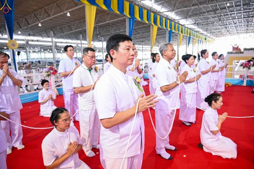 ภาพ No.342806:วันอาทิตย์ที่ 9 สิงหาคม พ.ศ.2569 พิธีจุดเทียนใจ ไฟนิรันดร์ อนันตชัย ณ รัตนบัลลังก์ วัดพระธรรมกาย