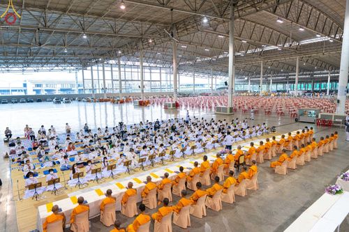 พิธีถวายภัตตาหารเป็นสังฆทาน แด่คณะพระธรรมยาตราฯ ในโครงการธรรมยาตรากตัญญูบูชา มหาปูชนียาจารย์ พระมงคลเทพมุนี(สด จนฺทสโร) พระผู้ปราบมาร อนุสรณ์สถาน 7 แห่ง ปีที่ 11 วันที่ 30 มกราคม พ.ศ. 2566