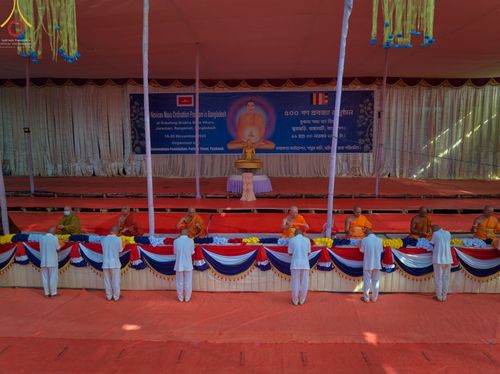 ภาพ No.64696:พิธีบรรพชาสามเณร โครงการบรรพชาสามเณร 500 รูป ประเทศบังกลาเทศ วันที่ 22 พฤศจิกายน พ.ศ. 2565