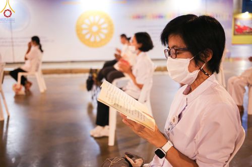 ภาพ No.79465:พิธีสวดธรรมจักร ชิตังเม  ครบ 5,251,555,555 จบ วันพุธที่ 5 เมษายน พ.ศ. 2566 ณ วัดพระธรรมกาย จ.ปทุมธานี