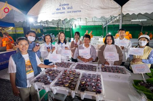 ภาพ No.196314:พิธีถวายภัตตาหารเป็นสังฆทาน แด่พระธรรมยาตรา ณ วัดโบสถ์(บน) ตำบลบางคูเวียง อำเภอบางกรวย จังหวัดนนทบุรี ในโครงการธรรมยาตรา กตัญญูบูชา มหาปูชนียาจารย์ พระมงคลเทพมุนี(สด จนฺทสโร) พระผู้ปราบมาร อนุสรณ์สถาน 7 แห่ง ปีที่ 13 วันที่ 17 มกราคม พ.ศ. 2568