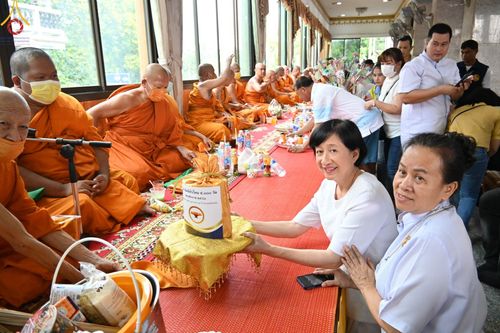 ภาพ No.97319:พิธีทอดกฐินสามัคคีทั่วไทย 5,000 วัด ณ วัดใหม่ผดุงเขต จ.นนทบุรี วันที่ 30 ตุลาคม พ.ศ. 2566