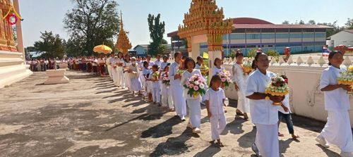 ภาพ No.182983:พิธีทอดกฐิน ณ วัดโคกเหล็ก อ.ห้วยราช จ.บุรีรัมย์ ในโครงการทอดกฐินสามัคคีทั่วไทย 30,000 วัด บูชาธรรม 80 ปี หลวงพ่อธัมมชโย โดยคณะศิษยานุศิษย์วัดพระธรรมกาย วันที่ 9 พฤศจิกายน พ.ศ. 2567