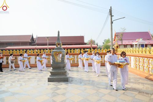 ภาพ No.111431:พิธีทอดผ้าป่าทำนุบำรุงศาสนสถาน ณ วัดตรีพาราสีมาเขต ต.สามเมือง อ.ลาดบัวหลวง จ.พระนครศรีอยุธยา วันที่ 13 มกราคม พ.ศ. 2567