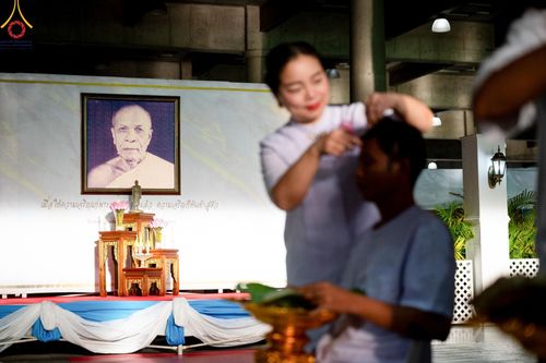 ภาพ No.156620:พิธีบรรพชาอุปสมบท ธรรมทายาท โครงการอุปสมบทหมู่บูชาธรรมครบรอบ 107 ปี วันครูผู้ค้นพบวิชชาธรรมกาย ณ โบสถ์พระไตรปิฏก วัดพระธรรมกาย วันเสาร์ที่ 14 กันยายน พ.ศ. 2567