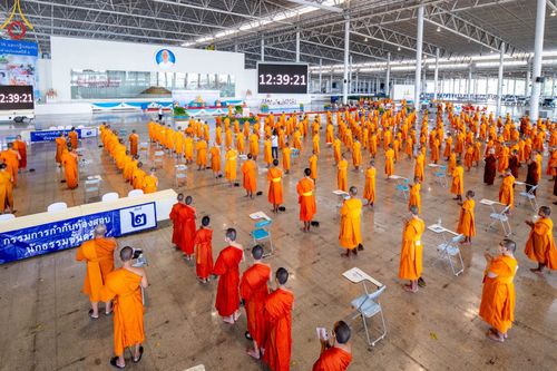ภาพ No.91316:พิธีสอบธรรมสนามหลวง นักธรรมชั้นตรี วันที่ 23-26 ตุลาคม พ.ศ. 2566 ณ วัดพระธรรมกาย