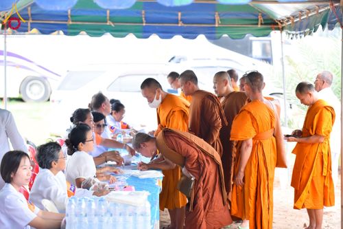 ภาพ No.230487:วันอาทิตย์ที่ 29 มิถุนายน พ.ศ. 2568  งานสัมมนาคณะสงฆ์จังหวัดอำนาจเจริญ โครงการกฐินสามัคคีทั่วไทย 30,000 วัด บูชาธรรม 81 ปี หลวงพ่อธัมมชโย และพิธีถวายสังฆทาน 409 วัด ครบรอบ 9 ปี ณ ธุดงคสถานอำนาจเจริญ