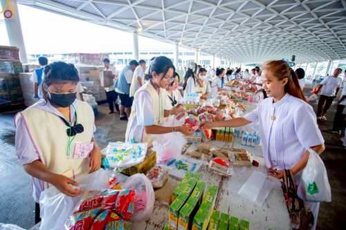 ภาพ No.227826:วันอาทิตย์ที่ 1 มิถุนายน พ.ศ. 2568 พิธีตักบาตร , พิธีบูชาข้าวพระ ณ วัดพระธรรมกาย จ.ปทุมธานี