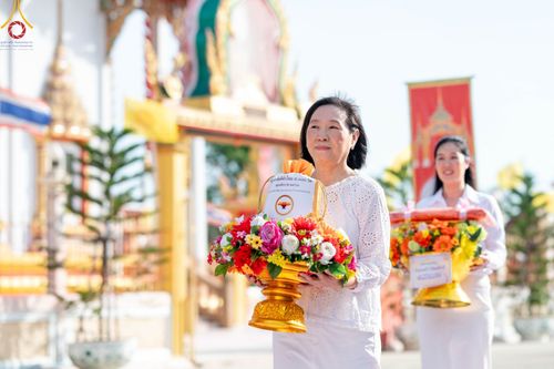 ภาพ No.93693:พิธีทอดกฐินสามัคคี ณ วัดมงคลพุกการาม จ.ปทุมธานี เพื่อปฏิสังขรณ์ถาวรวัตถุทุกสิ่ง วันอาทิตย์ที่ 12 พฤศจิกายน พ.ศ. 2566