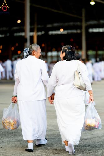 ภาพ No.167448:พิธีตักบาตรและพิธีบูชาข้าวพระ ในวันอาทิตย์ที่ 3 พฤศจิกายน พ.ศ. 2567 ณ วัดพระธรรมกาย