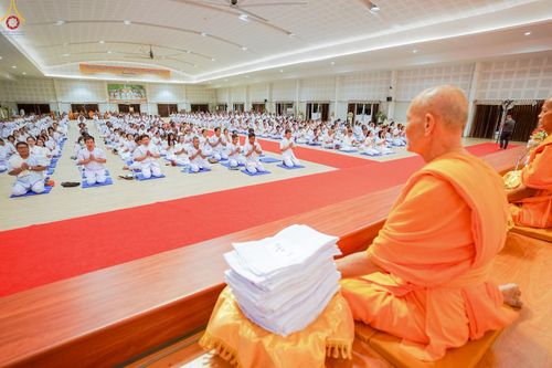 ภาพ No.247602:วันที่ 19-21 กันยายน พ.ศ. 2568 พิธีอบรมอุบาสก-อุบาสิกาแก้ว รุ่นที่ 2 ณ ศูนย์อบรมเยาวชนกาญจนบุรี