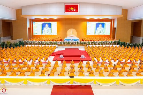 ภาพ No.84283:พิธีเจริญพระพุทธมนต์ ปฏิบัติธรรม เจริญสมาธิภาวนา เพื่อถวายพระพรชัยมงคล และถวายพระราชกุศลแด่พระบาทสมเด็จพระปรเมนทรรามาธิบดีศรีสินทรมหาวชิราลงกรณ พระวชิรเกล้าเจ้าอยู่หัว เนื่องในวันเฉลิมพระชนมพรรษา วันที่ 28 กรกฎาคม พ.ศ. 2566