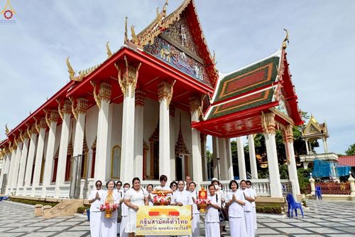 ภาพ No.250833:วันพุธที่ 8 ตุลาคม พ.ศ. 2568 พิธีทอดกฐินสามัคคีทั่วไทย 30,000 วัด โดยคณะศิษยานุศิษย์ บูชาธรรม 81 ปี หลวงพ่อธัมมชโย ณ วัดบางช้างใต้ อำเภอสามพราน  จังหวัดนครปฐม