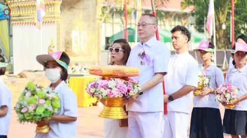 ภาพ No.108350:พิธีทอดผ้าป่าทำนุบำรุงศาสนสถาน ณ วัดศรีเมือง ต.ท่าทราย อ.เมืองสมุทรสาคร จ.สมุทรสาคร วันที่ 9 มกราคม พ.ศ. 2567