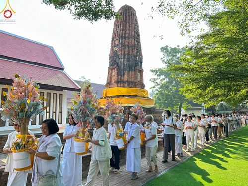 ภาพ No.114687:พิธีทอดผ้าป่าทำนุบำรุงศาสนสถาน ณ วัดปรางค์หลวง ต.บางม่วง อ.บางใหญ่ จ.นนทบุรี วันที่ 18 มกราคม พ.ศ. 2567