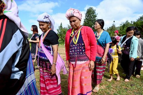 ภาพ No.272064:วันที่ 18 ตุลาคม พ.ศ. 2568 พิธีทอดกฐินสามัคคีทั่วไทย ณ สำนักสงฆ์บ้านแม่ลิดหลวง อ.แม่สะเรียง จ.แม่ฮ่องสอน โดยคณะศิษยานุศิษย์ บูชาธรรม 81 ปี หลวงพ่อธัมมชโย