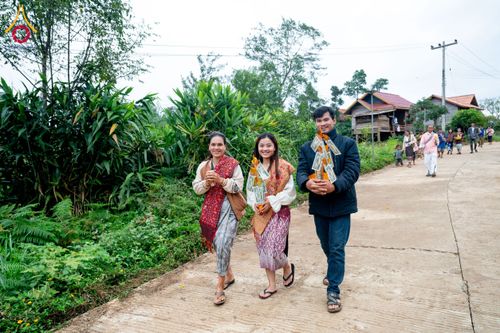 ภาพ No.173238:พิธีทอดกฐินต่างประเทศ ในนามหลวงพ่อธัมมชโย ณ วัดสิริวิเวก เพื่อถวายที่ดินส่วนขยาย 200 ไร่ แขวงจำปาสัก สปป. ลาว วันพุธที่ 30 ตุลาคม พ.ศ. 2567