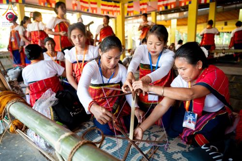 ภาพ No.176130:พิธีทอดกฐินสมทบ โดยมูลนิธิธรรมกาย ในนามหลวงพ่อธัมมชโย ณ วัดสัทธนารามา บานา วิหาร เมืองไดยุน รัฐอรุนาจาลประเทศ ประเทศอินเดีย วันที่ 15 พฤศจิกายน พ.ศ. 2567