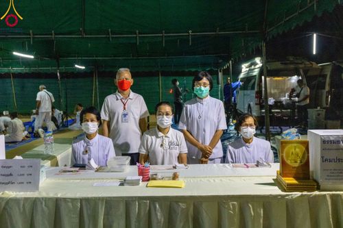 ภาพ No.109135:พิธีถวายภัตตาหารเป็นสังฆทาน แด่คณะพระธรรมยาตราฯ วันที่ 10 มกราคม พ.ศ. 2567 ณ อนุสรณ์สถานคลองบางนางแท่น อ.สามพราน จ.นครปฐม