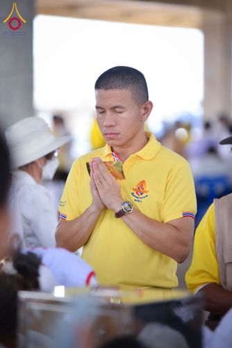 ภาพ No.152563:พิธีเททองหล่อพระพุทธรูปประจำสัตตมหาสถาน ธรรมอุทยานอุโบสถวัดสายสุวพรรณ - กิจกรรมปลูกต้นไม้เฉลิมพระเกียรติ พระบาทสมเด็จพระเจ้าอยู่หัว วันที่ 26 กรกฎาคม พ.ศ. 2567