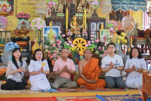 ภาพ No.179442:พิธีทอดกฐิน ณ วัดฉิมพลีสุทธาวาส นนทบุรี ในโครงการกฐินสามัคคีทั่วไทย 30,000 วัด บูชาธรรม 80 ปี หลวงพ่อธัมมชโย โดยคณะศิษยานุศิษย์วัดพระธรรมกาย วันที่ 26 ตุลาคม พ.ศ. 2567