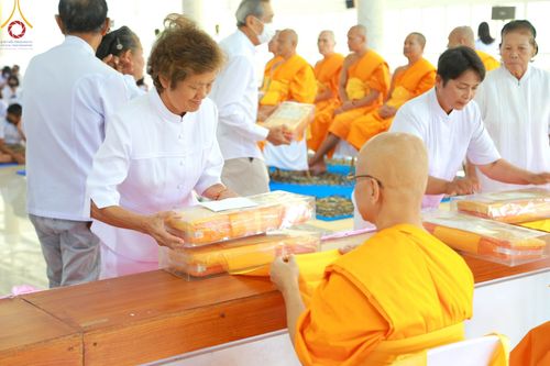 ภาพ No.97517:พิธีทอดกฐินสามัคคีเพื่อสร้างกำแพงแก้ว ณ ธุดงคสถานนครสวรรค์  วันที่ 19 พฤศจิกายน พ.ศ. 2566