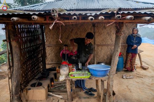 ภาพ No.127128:Photo Story ปฐมบรรพชาชาวพุทธมาร์มา เริ่ม วันที่ 2 กุมภาพันธ์ พ.ศ. 2567 ณ วัดธัมจักร อรัญกุฏิ เมืองรัมการ์ คาร์กาชารี บังกลาเทศ