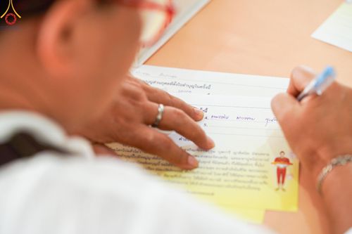 ภาพ No.58571:พิธีบุพเปตพลี ครั้งที่ 149 ร่วมอุทิศบุญแด่หมู่ญาติที่ล่วงลับไปแล้ว และสืบทอดอายุพระพุทธศาสนา วันอังคารที่ 23 เมษายน พ.ศ. 2567 (วันพระ ขึ้น 15 ค่ำ เดือน 5) ณ หอฉันคุณยายอาจารย์ฯ วัดพระธรรมกาย