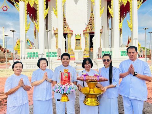 ภาพ No.165134:พิธีทอดกฐิน ณ วัดเสาธง จ.สมุทรปราการ ในโครงการกฐินสามัคคีทั่วไทย 30,000 วัด บูชาธรรม 80 ปี หลวงพ่อธัมมชโย โดยคณะศิษยานุศิษย์วัดพระธรรมกาย วันที่ 20 ตุลาคม พ.ศ. 2567