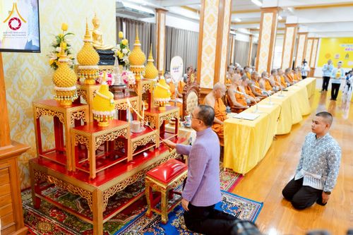 ภาพ No.226928:วันศุกร์ที่ 30 พฤษภาคม พ.ศ. 2568 เครือข่าย “โครงการวัด ประชา รัฐ สร้างสุข” ทั่วประเทศ จัดกิจกรรมเฉลิมพระเกียรติสมเด็จพระนางเจ้าฯ พระบรมราชินี ณ หอประชุมเฉลิมพระเกียรติฯ วัดเขียนเขต พระอารามหลวง อ.ธัญบุรี จ.ปทุมธานี